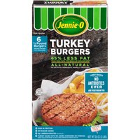 Jennie-O 1/3 lb. Turkey Burgers, 32 Ounce