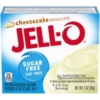 Jell-O Sugar-Free Cheesecake Instant Pudding Mix, 1 Ounce