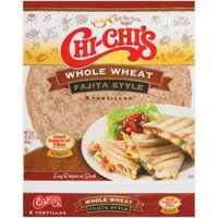 Chi-Chi's Whole Wheat Fajita Style Tortillas, 8 count, 16 oz, 16 Ounce