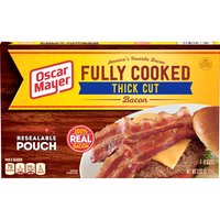 Oscar Mayer Fully Cooked Thick Cut Bacon, 2.52 oz