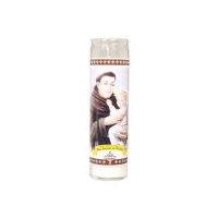 Religious Candle Saint Anthony, 1 Each