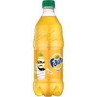 Fanta Pineapple Soda Bottle, 20 fl oz