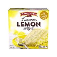 Pepperidge Farm Luscious Lemon, Layer Cake, 19.6 Ounce