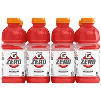 Gatorade Zero Fruit Punch Zero Sugar Thirst Quencher, 20 fl oz, 8 count