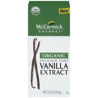 McCormick Gourmet Organic Pure Vanilla Extract, 2 Fluid ounce