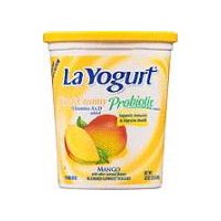 La Yogurt Probiotic Rich & Creamy Mango Blended Lowfat Yogurt, 32 oz, 32 Ounce