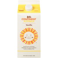 8th Continent Vanilla Soymilk, 64 fl oz