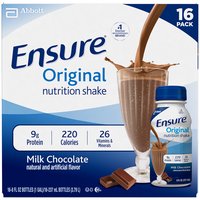 Ensure Original Nutrition Shake Liquid Milk Chocolate