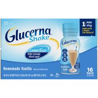 Glucerna Original Homemade Vanilla Shake, 8 fl oz, 16 count