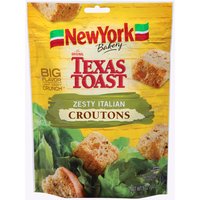 New York Texas Toast Zesty Italian Croutons, 5 Ounce