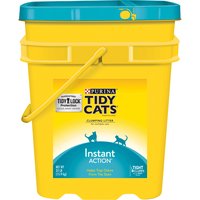 Purina Tidy Cats Instant Action Clumping Litter for Multiple Cats, 35 lb