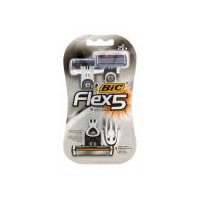 BIC Flex 5 Titanium Ultra-Thin Blades Razors, 2 count