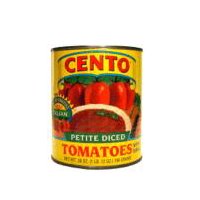 Cento Petite Diced in Puree, Tomatoes, 28 Ounce