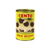 Cento Ripe Olives, Jumbo Pitted California, 5.75 Ounce