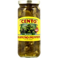 Cento Jalapeño Peppers, Hot Sliced, 12 Fluid ounce