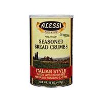 Alessi Italian Style Premium Seasoned Bread Crumbs, 15 oz