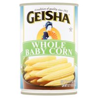 Geisha Natural Baby Corn - Whole, 14.46 Ounce