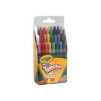 Crayola Twistables Crayons - Mini, 24 each
