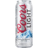 Coors Light Single 24 oz Can, 24 fl oz