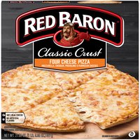 Red Baron Classic Crust Four Cheese Pizza, 21.06 oz