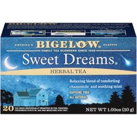 Bigelow Sweet Dreams Herbal Tea Bags, 20 count, 1.09 oz