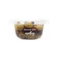 Delallo Seasoned Olive Medley, 12 Ounce