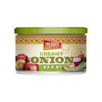 Herr's Creamy Onion, Dip, 8.5 Ounce