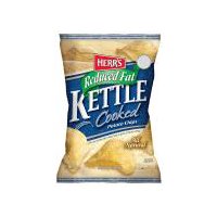 Herr's Kettle Cooked Reduced Fat Original Potato Chips, 7 1/2 oz