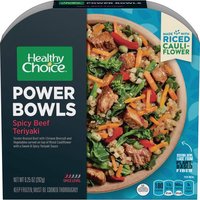 Healthy Choice Power Bowls Spicy Beef Teriyaki, 9.25 Ounce