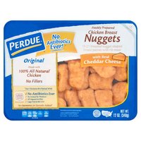 Perdue Chicken Breast Nuggets With Cheddar Cheese, 12 Ounce