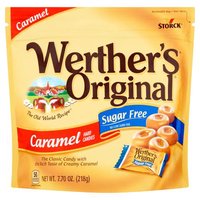 Storck Werther's Original Sugar Free Caramel Hard Candies, 7.70 oz