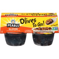 Musco Family Olive Co. Pearls Olives to Go! Sliced Ripe Olives, 1.4 oz, 4 count