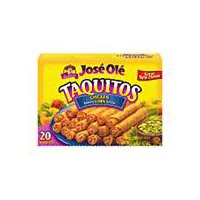 José Olé Chicken Pollo in Corn Tortillas Taquitos, 20 count, 20 oz, 20 Each