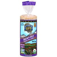 Lundberg Family Farms OG BROWN RICE CAKE SALT-FREE, 8.5 OZ