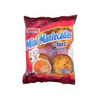 Bimbo Mini Mantecadas Pecan Muffins, 4 count, 4.3 Ounce