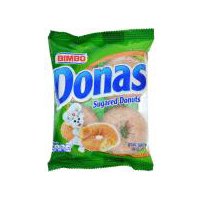 Bimbo Donas Sugared Donuts, 3.89 oz, 3.7 Ounce