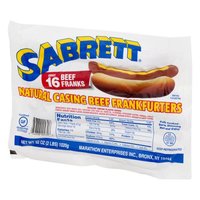 Hebrew National 100% Kosher Beef Franks, 10.3 oz, 6 Ct Pack