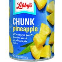 Libby's Chunk, Pineapple, 20 Ounce
