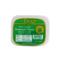 Rienzi 100% Grated Parmesan, Cheese, 8 Ounce