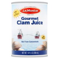 La Monica Gourmet, Clam Juice, 10 Ounce