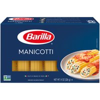 Barilla Manicotti Pasta, 8 Ounce