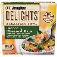 Jimmy Dean Broccoli, Cheese & Ham Breakfast Bowl, 7 Ounce