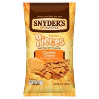 Snyder's of Hanover Cheddar Cheese, Pretzel Pieces, 12 Ounce