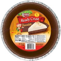 Keebler Pie Crust - Chocolate, 6 Ounce