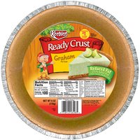 Keebler Pie Crust - Reduced Fat Graham Cracker, 6 Ounce
