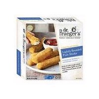 Dr. Praeger's Lightly Breaded Fish Sticks, 10.2 oz