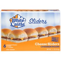 White Castle Classic Cheese Sliders, 6 count, 11 oz