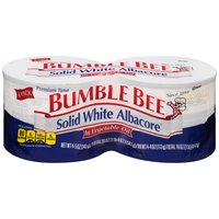 Bumble Bee Solid White Albacore Tuna in Vegetable Oil, 5 oz, 4 count