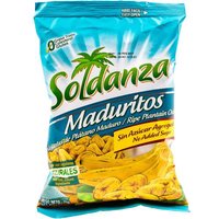 Soldanza Ripe Plantain Chips, Maduritos, 2.5 Ounce