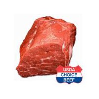 USDA Choice Beef Round Rump Roast, 2.5 pound, 2.5 Pound